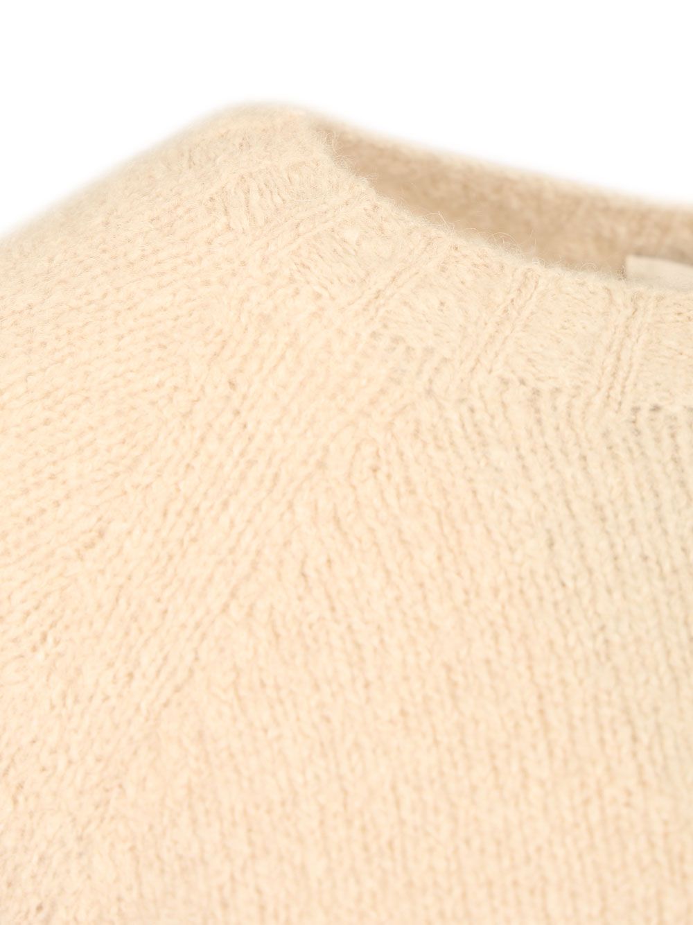 Weekend Max Mara Crew Neck Sweater Knitwear - Beige | d6905a3d37e8a20bb88d17010f6f4f5859be6e9e
