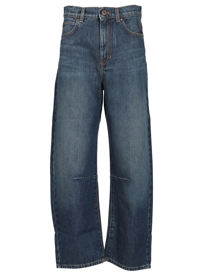 Weekend Max Mara Barrel-Leg Jeans - Blue | 6415d9cf06b1c9994f4bbd9c2d267790803b3090