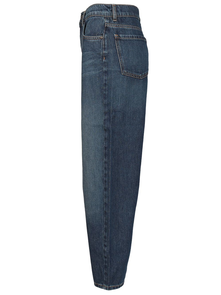 Weekend Max Mara Barrel-Leg Jeans - Blue | abe29d229683b7ec427187dbb21e31aaf78ad8e4