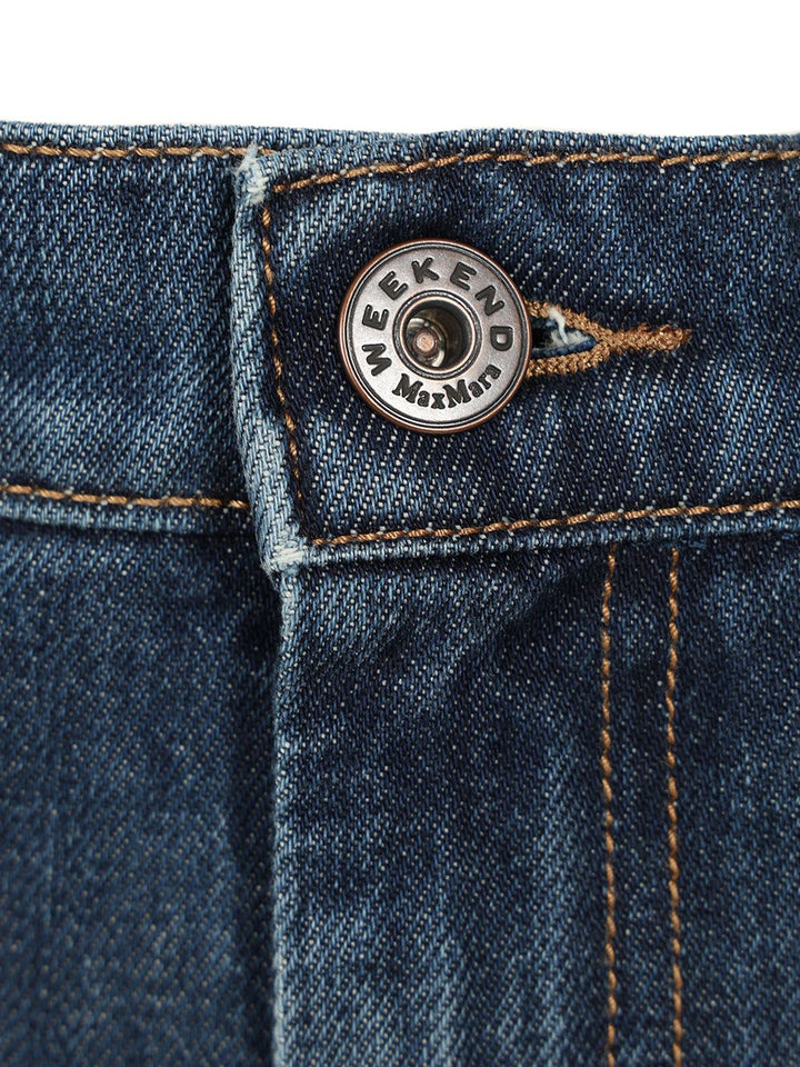 Weekend Max Mara Barrel-Leg Jeans - Blue | f303e137df325431a4cb74d3f0adbaf41b28514f