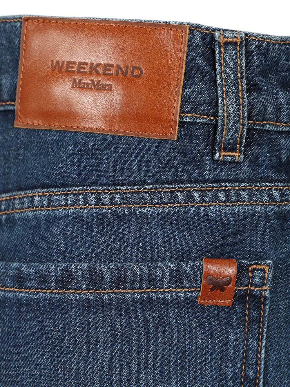 Weekend Max Mara Barrel-Leg Jeans - Blue | f17506337c51f1173bc8570f8584c193dabe5dc1
