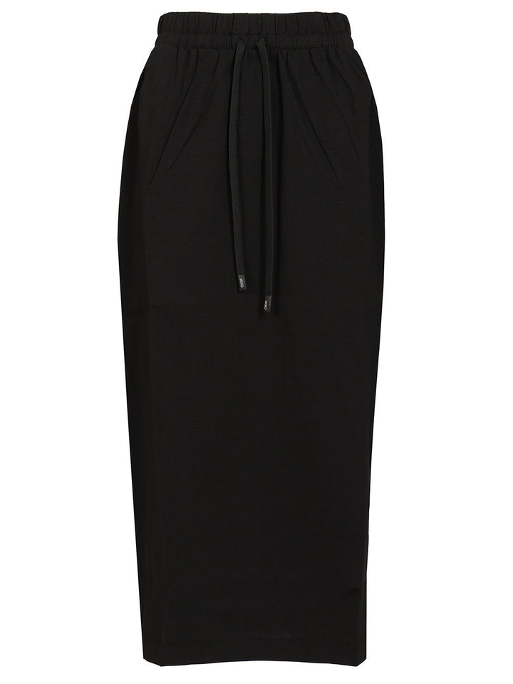 Weekend Max Mara Perle Gonna Jersey Punto Milano Skirts - Black | b97e6663a2762710e148ac83cd7d3fe51d304ac8