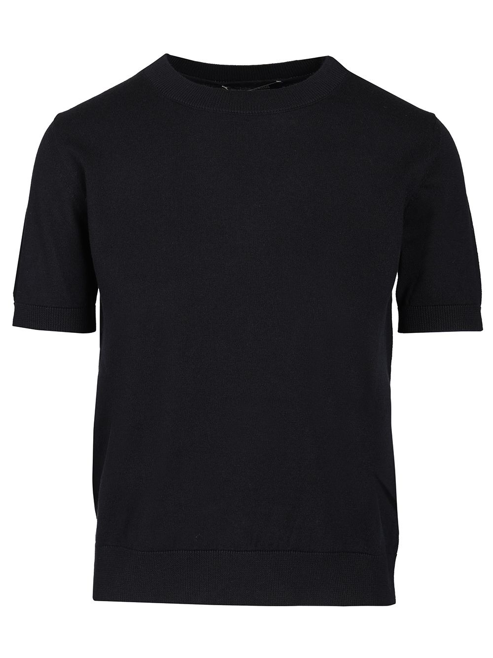 ' S Max Mara Sweater In Cotton, Silk And Cashmere Yarn Knitwear - Blue | 0763118e1351c9135e2209021c5dec68195b1832