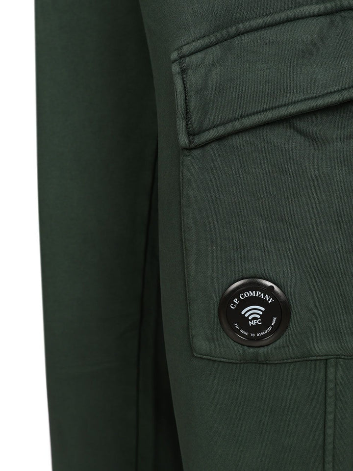C.P. Company Cargo Sweatpants Trousers - Green | 00ed50ff7a85de8ebeb6b963b42206d78284e4de