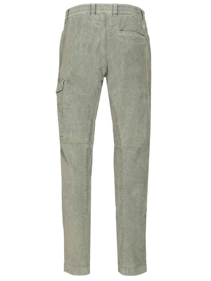 C.P. Company Corduroy Regular Cargo Pants Trousers - Grey | 2267541446ecea9c799d3e4ffaefc1e08c7c3e9f