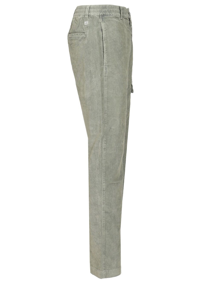 C.P. Company Corduroy Regular Cargo Pants Trousers - Grey | 9794dbb930f6a4230d365bfc87df3e72c7107cf2