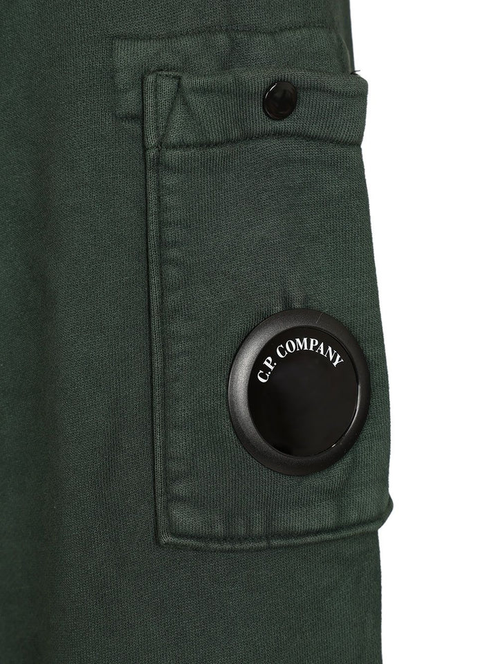 C.P. Company Comfortable With Hood Sweatshirts - Green | ec49a4c4350c1ed144831367784a72a3adedb2b0