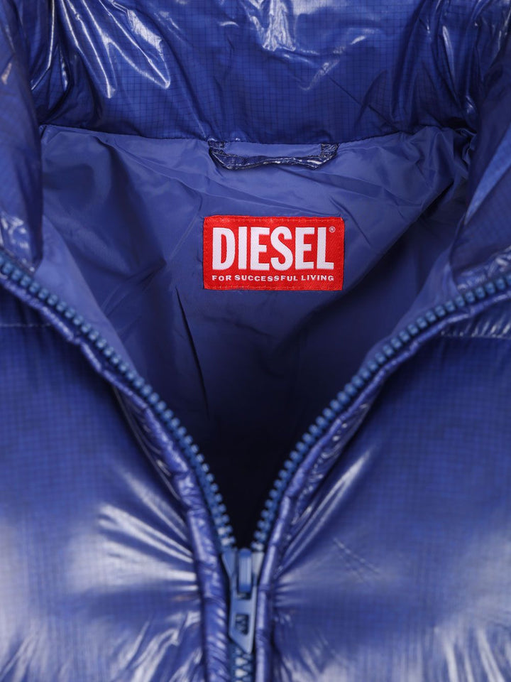 Diesel W-Rolfys-Wrd-Bkcp Coats - Blue | 21b0779e95dff850834fa041bb56a8b3f0837f1b