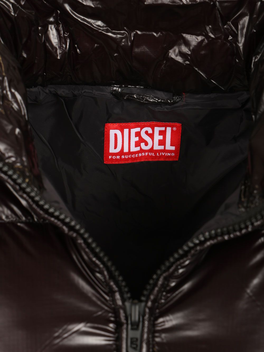 Diesel W-Rolfys-Wrd-Bkcp Coats - Black | 578678ff13cd3c0ab6620d194c49e59fe9040b0f