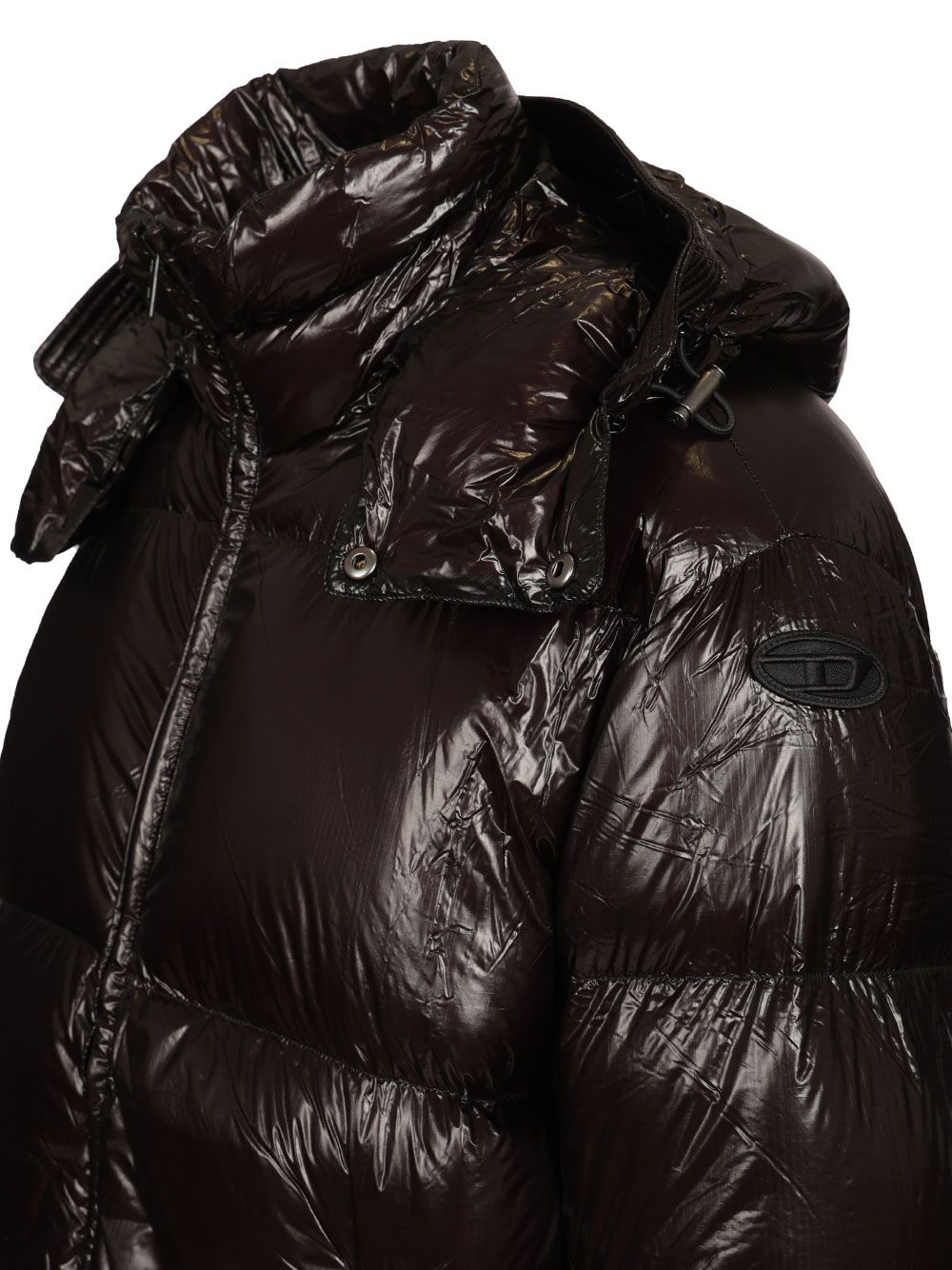 Diesel W-Rolfys-Wrd-Bkcp Coats - Black | a30387d5159a204b7a6e9ae765a2761b57e56479