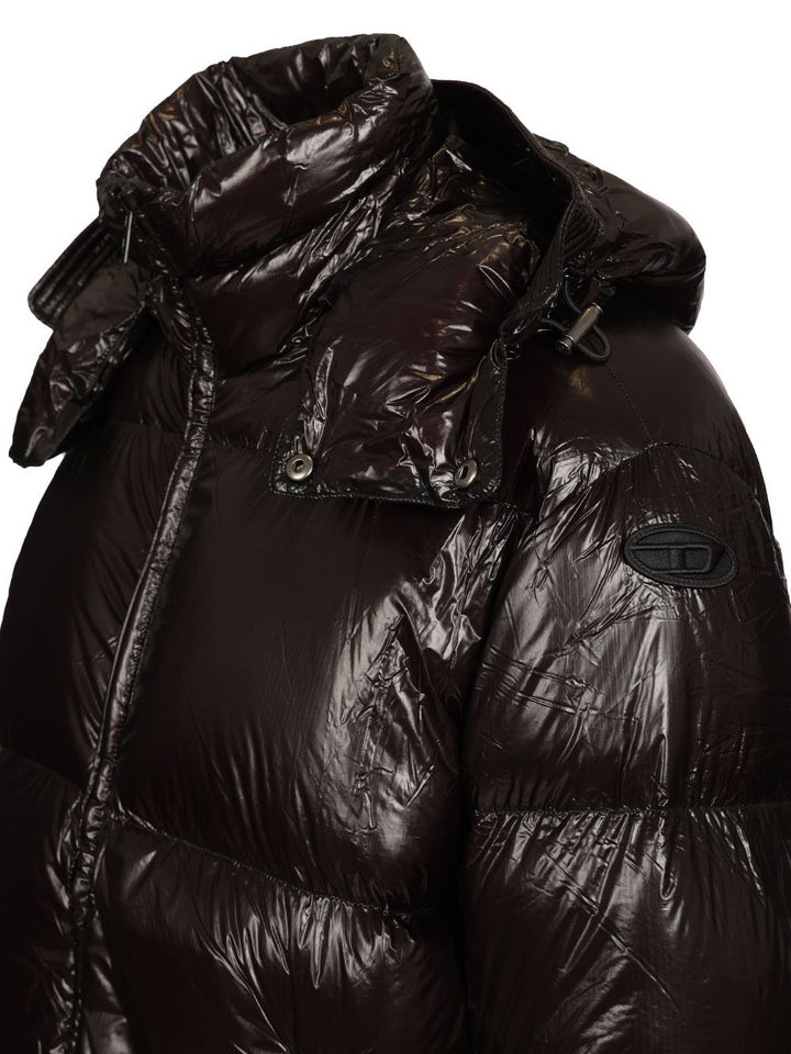 Diesel W-Rolfys-Wrd-Bkcp Coats - Black | a30387d5159a204b7a6e9ae765a2761b57e56479