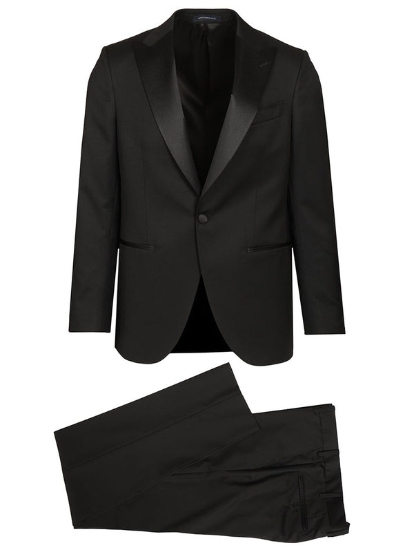 Classic Tuxedo Dresses Black