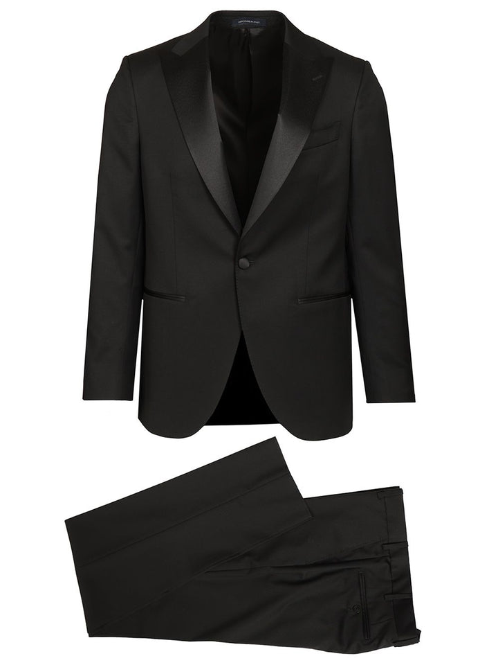Al Duca D'Aosta Classic Tuxedo Dresses - Black | 68b7a67284cb8db8b5d211b959b8f159af45c5b0