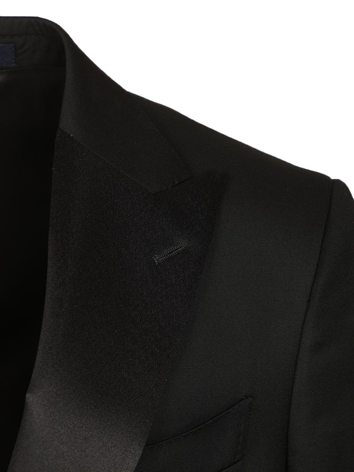 Al Duca D'Aosta Classic Tuxedo Dresses - Black | ab65e553928e6121aa47169240302c29af22c06c