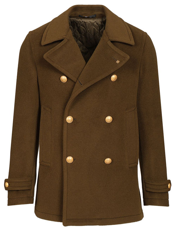 Giaccone Foderato Monaco 100 Lana Jackets Green