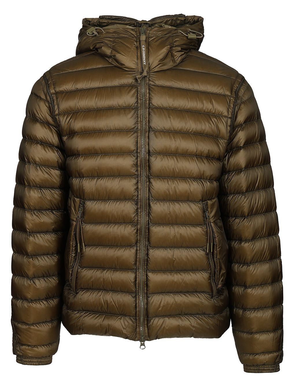 C.P. Company Google Down Jacket Coats - Green | a3d9dd2c0d29db30b36a2df09d4851ea83251336
