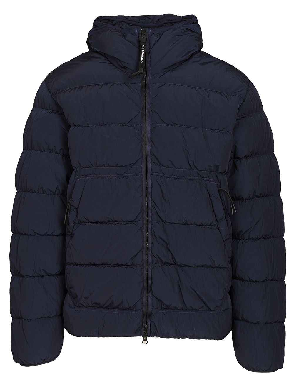 C.P. Company Chrome-R Goggle Down Jacket Coats - Blue | ee9750cd4a95461ba046c5f83e811200dca7c72c