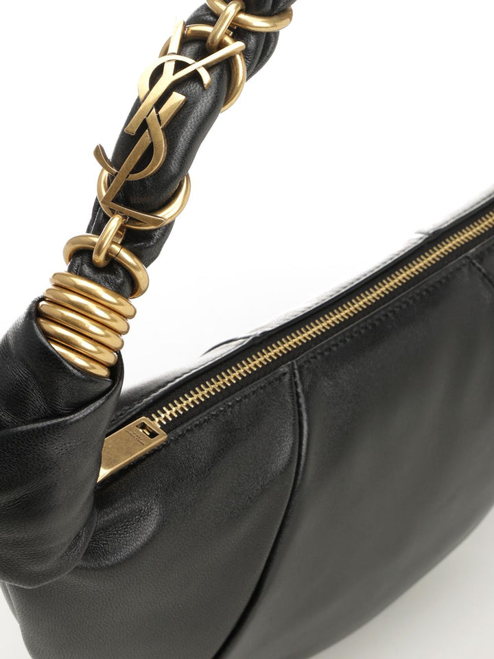 Saint Laurent Hobo Amalia Handbags - Black | 9197f9f669a07446e170d4e2f72ff1ab884fe0ae