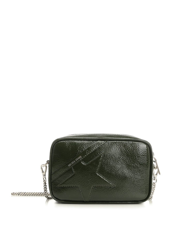 Mini Star Bag In Leather Crossbody Bags Green