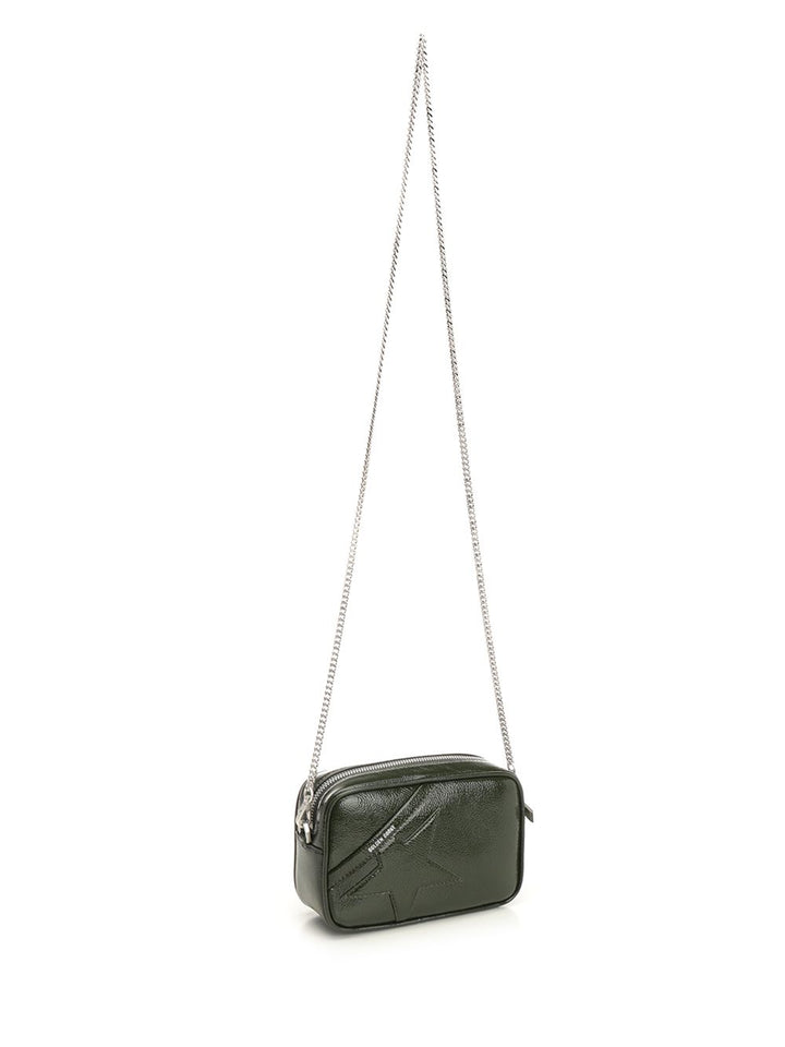 Golden Goose Deluxe Brand Mini Star Bag In Leather Crossbody Bags - Green | 83fa0f8c927bf3fdc8294193f3701e0ec0d602d6