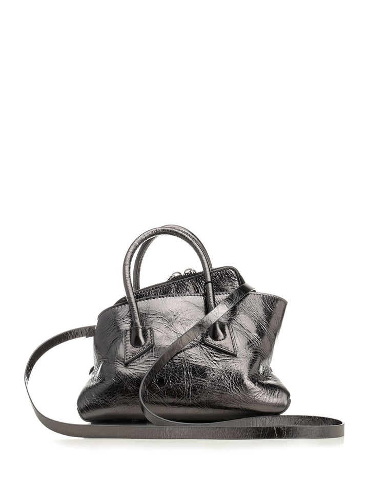The Attico La Passeggiata Mini Handbags - Grey | 498b2cf88f38ca0b66cb956a340be819e46e24e5