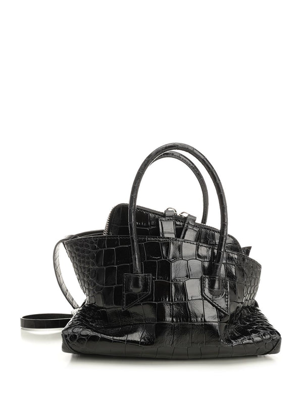 La Passeggiata" Mini Bag Handbags Black
