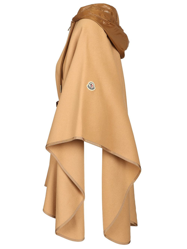 Moncler Cape Jackets - Beige | 8478a8fcad602a21dfeca96c0a2db94f4584e042
