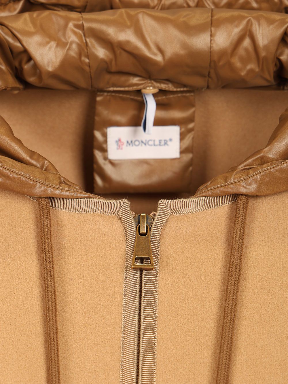 Moncler Cape Jackets - Beige | 0713c01da74f084306d20f1588a79b983479b501