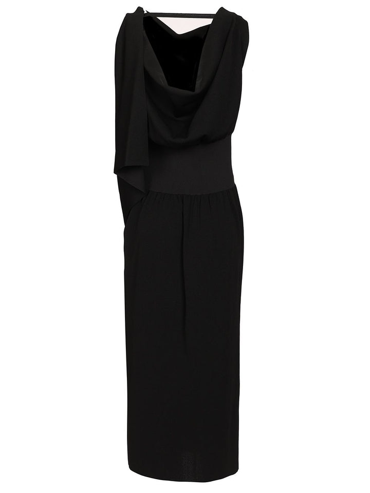 Cfcl Ac Milan Draped Sleeveless Dress Dresses - Black | 8f7dfd49cfb636efe3a94df006232650a607b86f