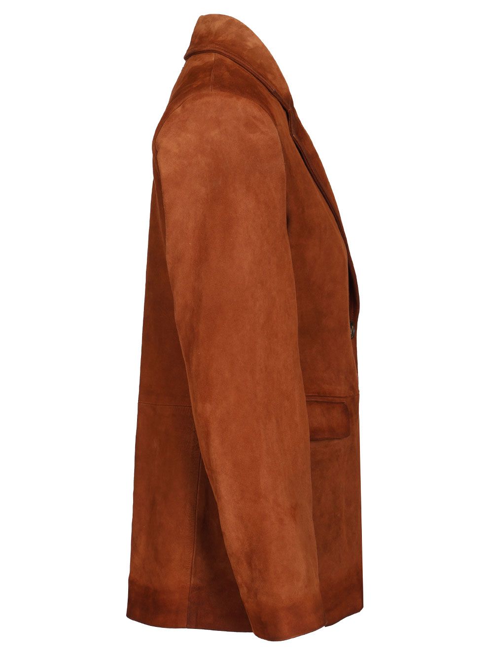 Golden Goose Deluxe Brand Suede Blazer Jackets - Brown | d7bb16330ad0d4dd7c7b71331f5df601877ccba4