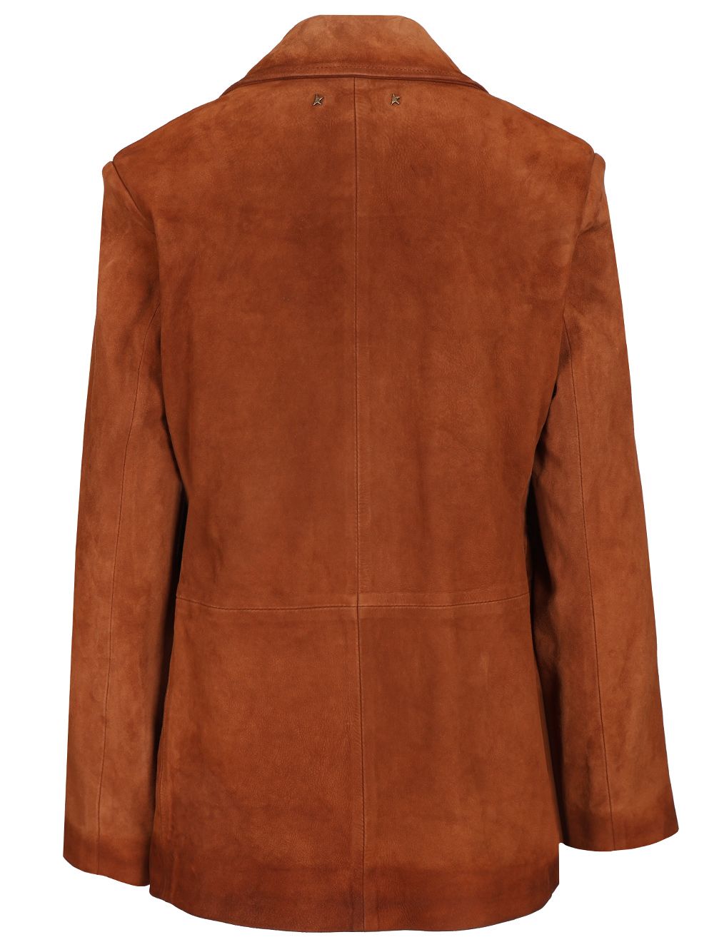 Golden Goose Deluxe Brand Suede Blazer Jackets - Brown | 7718ff17dbfe2c3634c835f961ffdb0b72554493