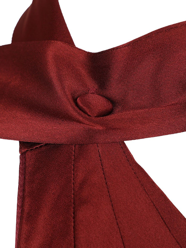 Staud Estelle Dress Dresses - Bordeaux | 37c79b2d6fb7af8869e8a1d92e0c84d8d1673ec1