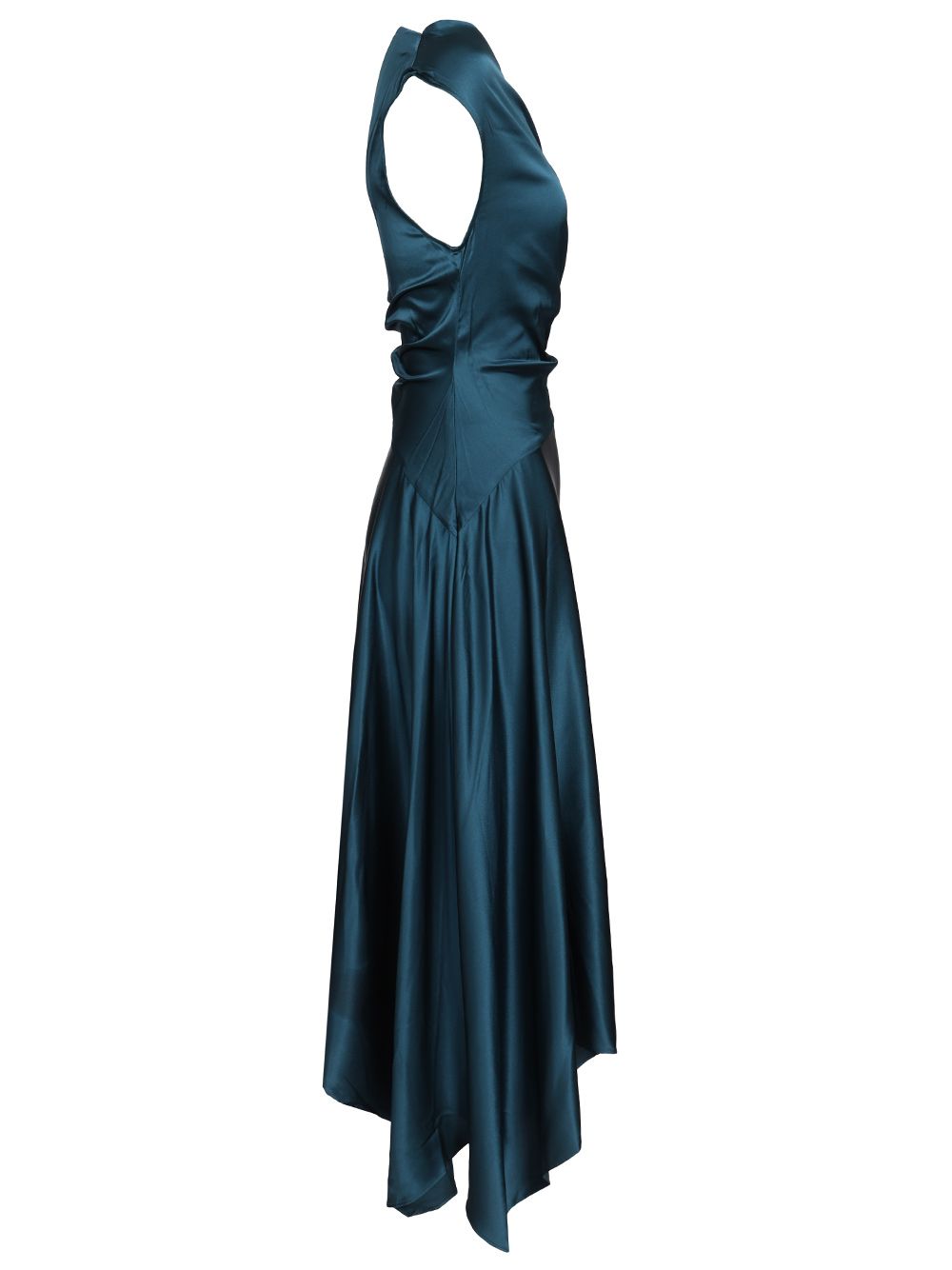 Staud Portia Silk Dress Dresses - Blue | 4a443442616cbfcd0a269394c386b20ce0c600e5