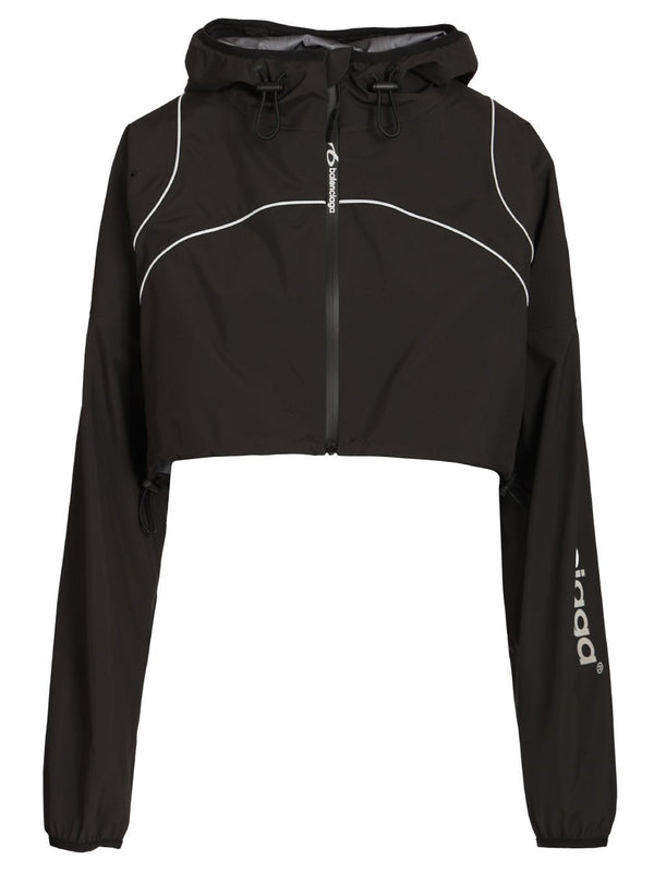 Techwear Cropped Jacket Black