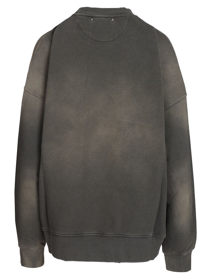 Golden Goose Deluxe Brand Star Sweatshirt Sweatshirts - Grey | ec99a648f9d5db32101e87b11bf3ae4f0bcc321b