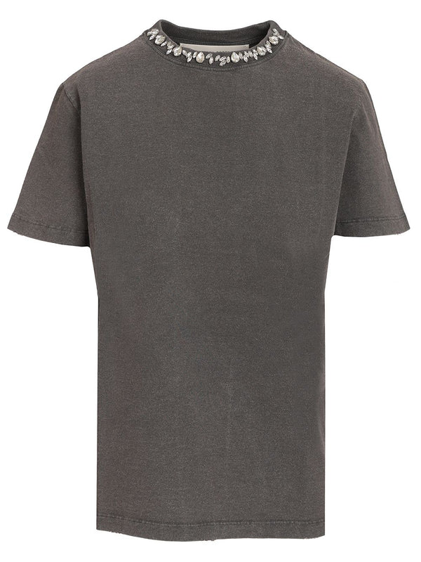 With Crystals T-Shirt Grey