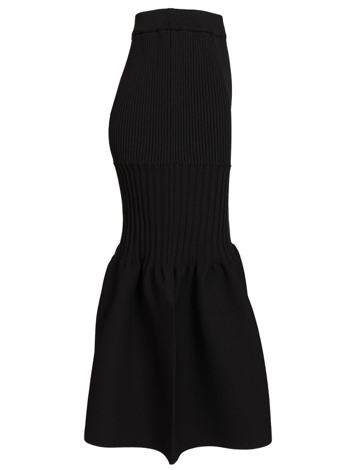 Cfcl Fluted Mermaid Skirt Dresses - Black | 412e45e0fd23f72696cb705bdaeb02be0f499cea