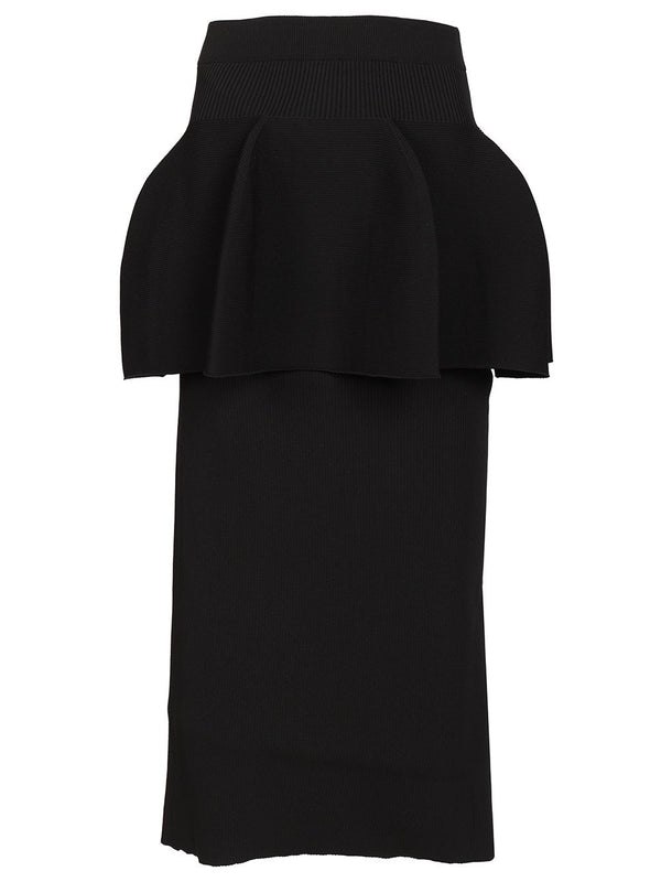 Layered Skirt Black