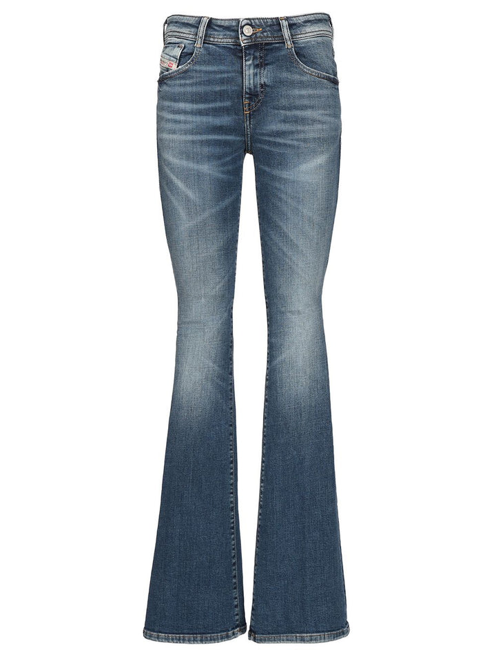 Diesel 1969 D-Ebbey Low-Rise Bootcut Jeans - Blue | 14c603a8c6a3659e51a4be0970540b616417acd9
