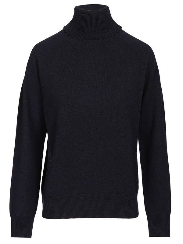 Turtleneck Sweater Knitwear Blue