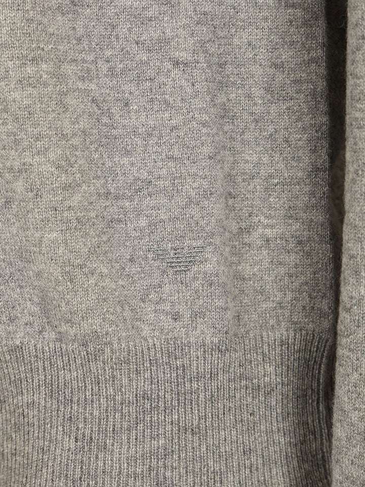 Emporio Armani Turtleneck Sweater Knitwear - Grey | 62e833e982b78076f5659f0cc9e71c08615b9020