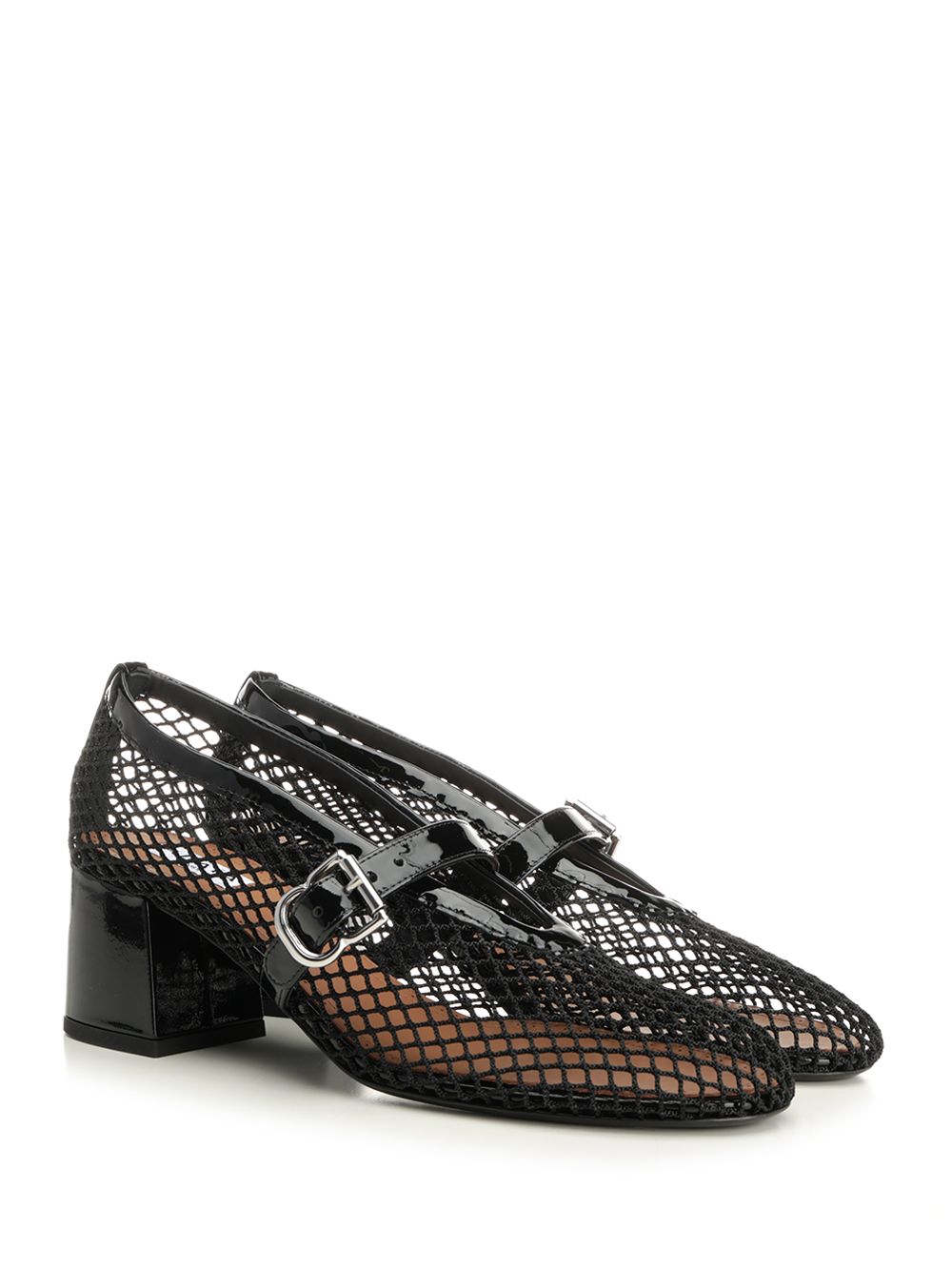 AlaÏA Mary Jane 55 On The Net Pumps - Black | fd0b4661fedd1011adce7fd65009a2a50f19bf36