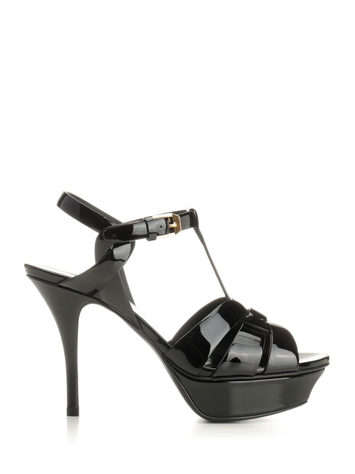 Saint Laurent Tribute Sandals - Black | e0b3dc2f22987cc1b51e767e6755db41fb339987