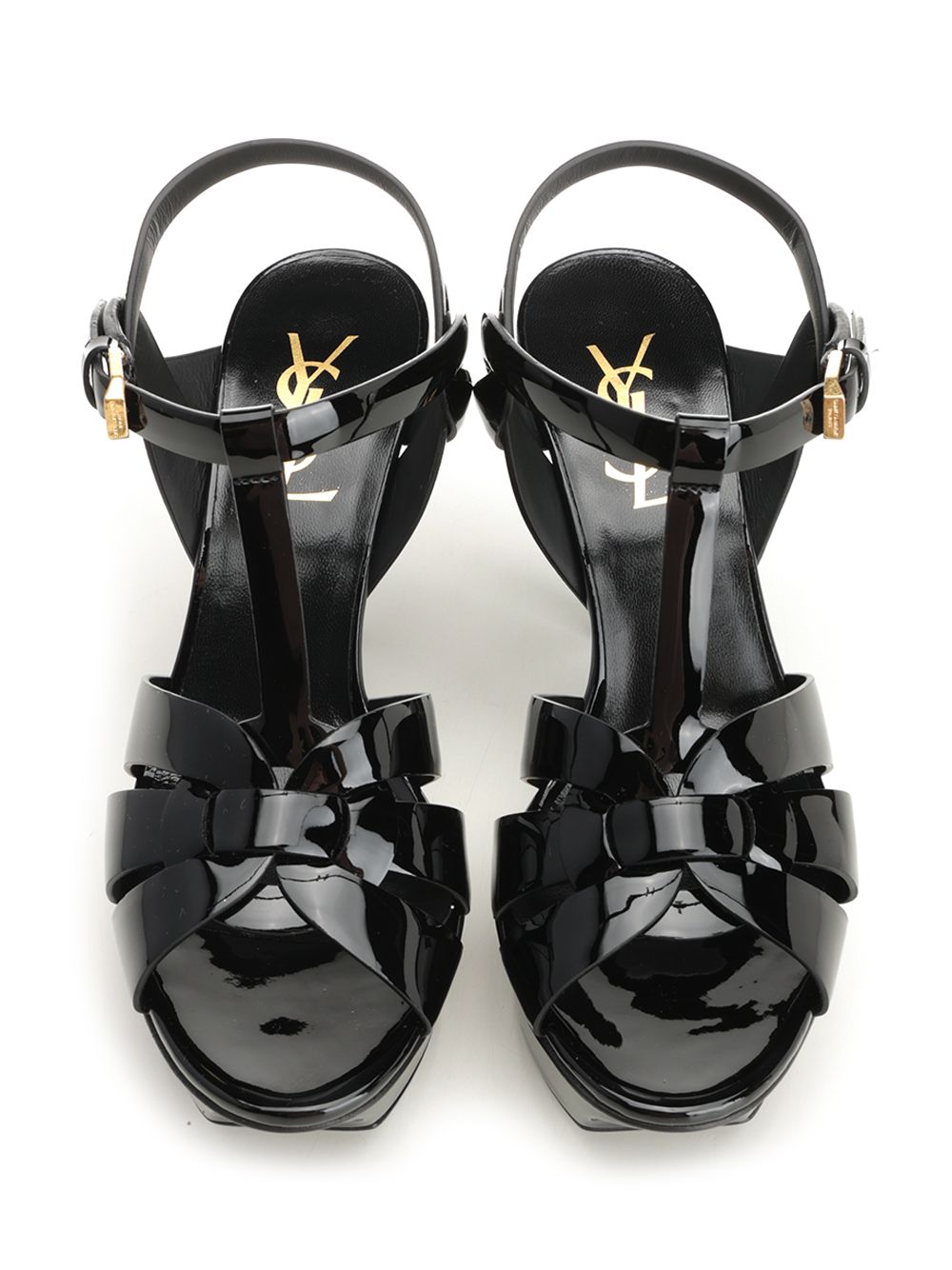 Saint Laurent Tribute Sandals - Black | fb74f5ef1c7c4c25c07ae72c63edef5d599a8931