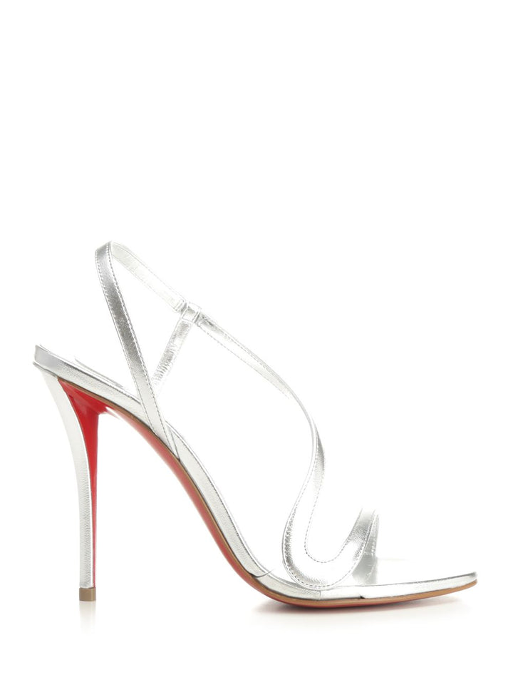 Christian Louboutin Rose Z Sandals - Silver | 4c16984687d90eb7377b7c869f59d2d5c48e487c