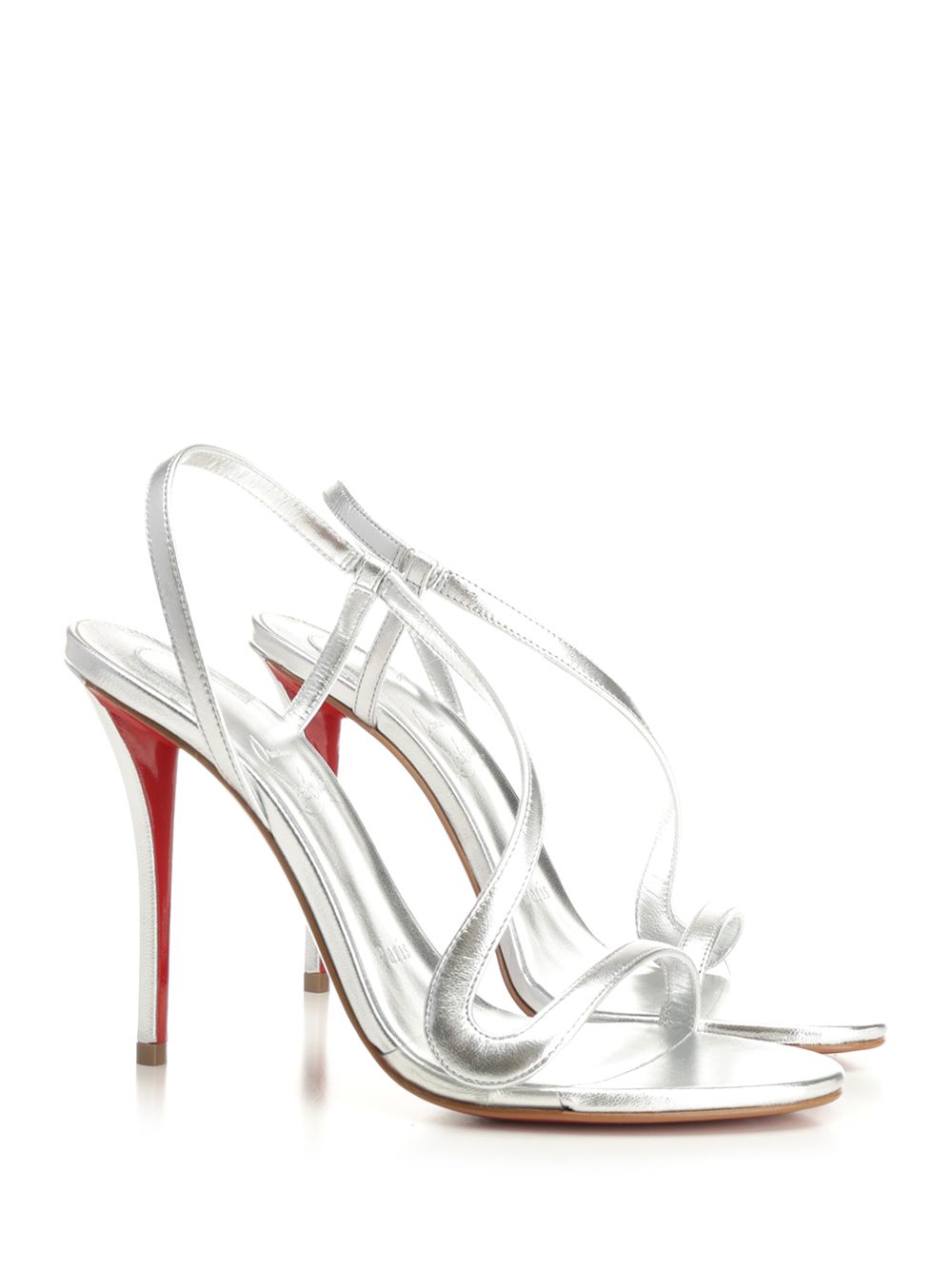 Christian Louboutin Rose Z Sandals - Silver | e9686e8dcf803b84f1115b3c574ba192efac908b