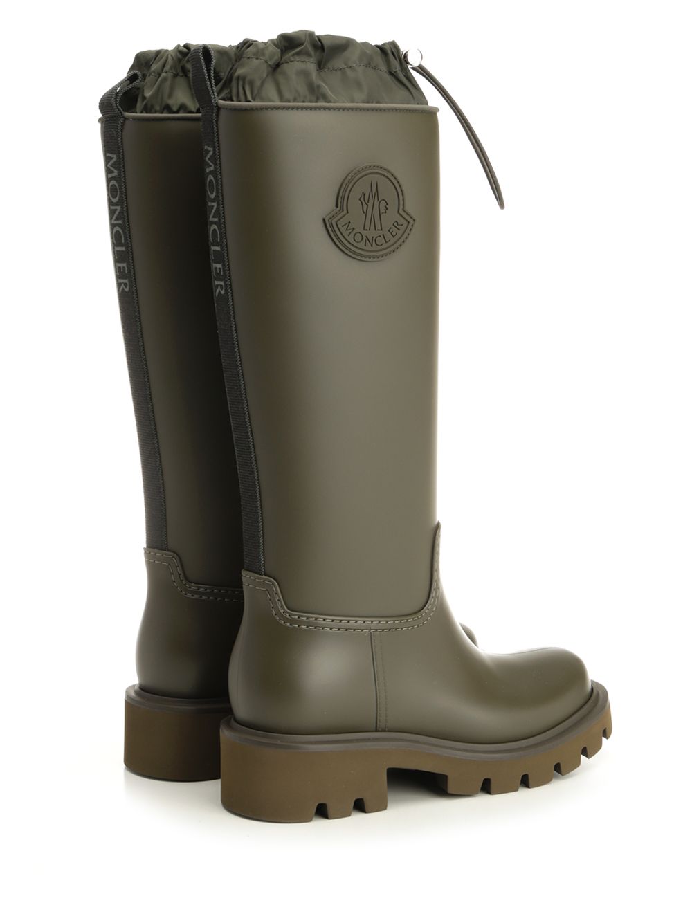 Moncler Kickstream High Rain Boots - Black | 445154406a5839bda84a183b4509b078387289c6