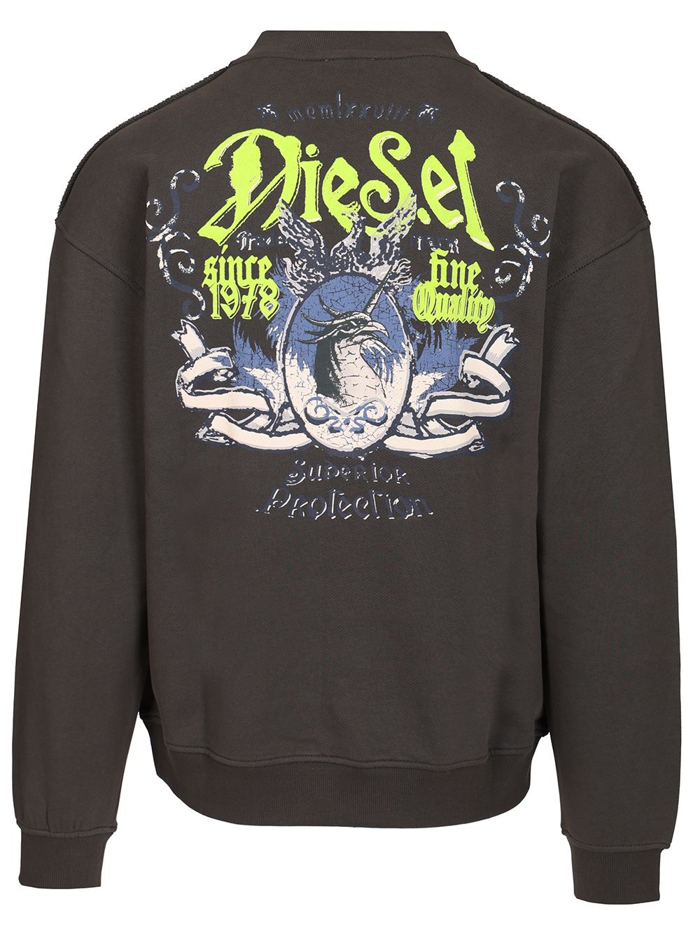 Diesel S-Boxt-Aa2 Sweatshirts - Black | e317e8429285b051a21ff57908e79f416165e920