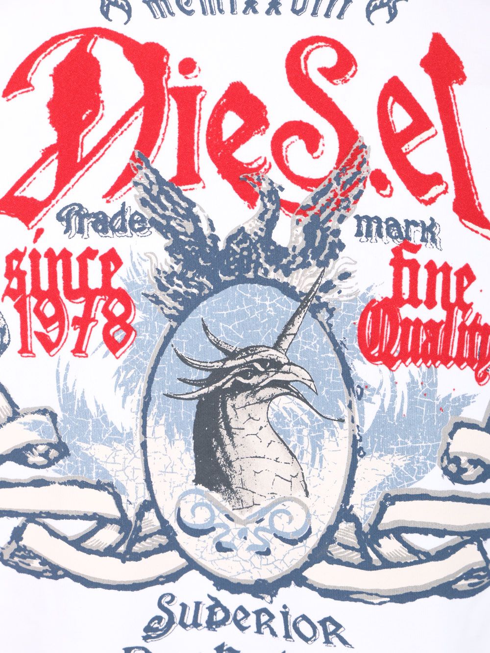 Diesel S-Boxt-Aa2 Sweatshirts - White | 39451229097f8b1f0761e8287c6d1bfdaa4cb623