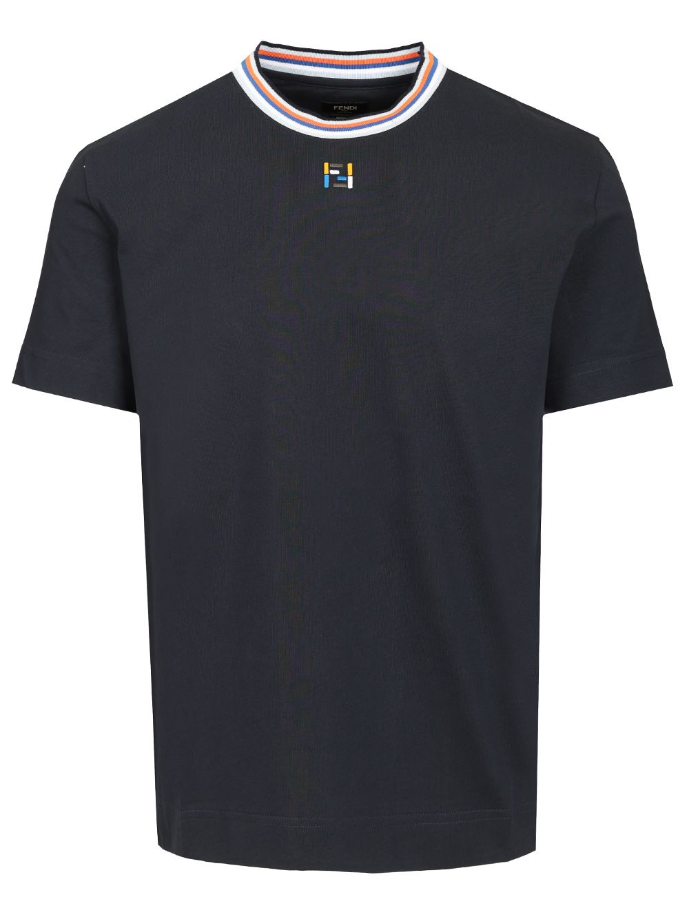 Fendi R L. J+Ff Stitch Multi T-Shirt - Blue | 7e54350ad0cc77939abc792ac71b4b79be2b25cb